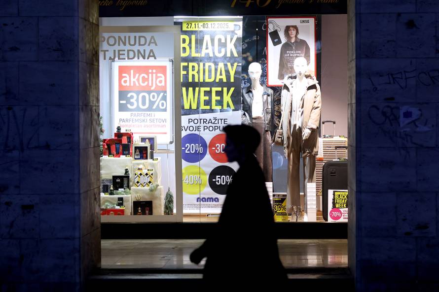 Zagreb: Tržišna inspekcija najavila pojačane nadzore posebnog oblika prodaje "Black friday"