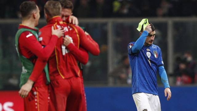 World Cup - UEFA Qualifiers - Play-Off Semi Final - Italy v North Macedonia