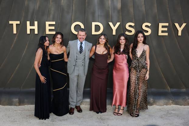 "The Odyssey" world premiere in London