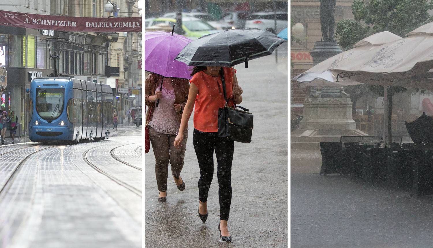Tjedan započeo obilnom kišom: Za produženi vikend opet ljeto