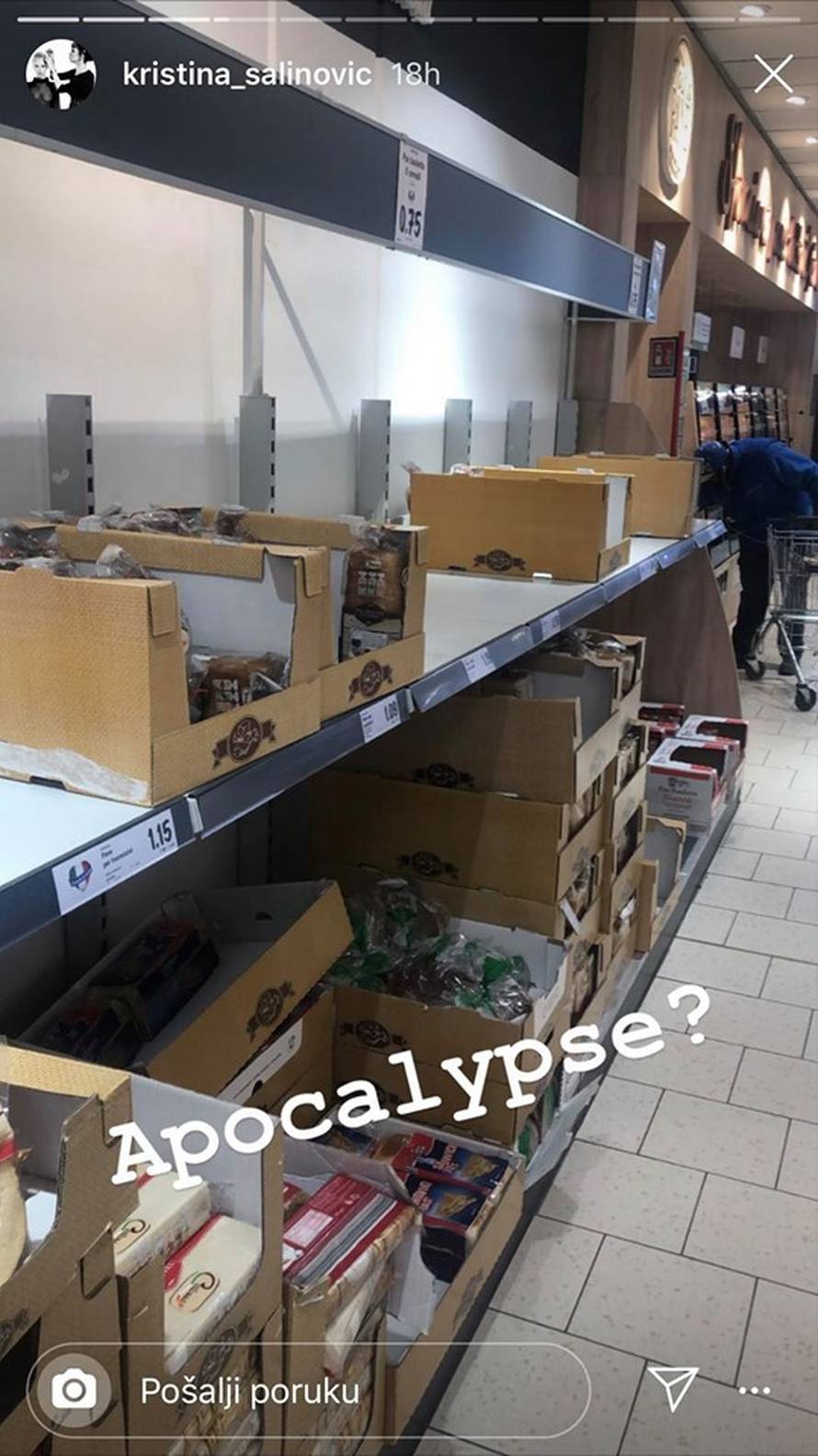 Šalinović iz Milana: Kao da je apokalipsa. Pale sam na svijetu