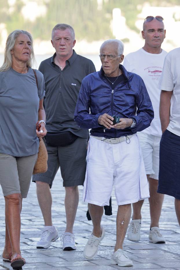 ARHIVA - 2009. Dubrovnik: Giorgio Armani uživao je u šetnji Stradunom
