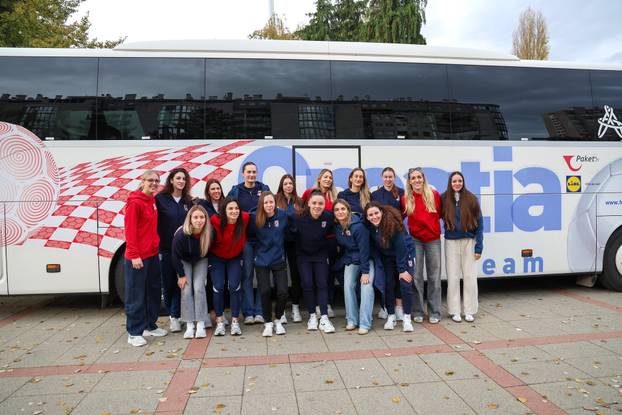 Zagreb: Okupljanje hrvatske &zcaron;enske rukometne reprezentacije uo&ccaron;i Croatia Cupa