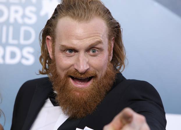 26th Screen Actors Guild Awards – Arrivals – Los Angeles, California, U.S., January 19, 2020 – Kristofer Hivju