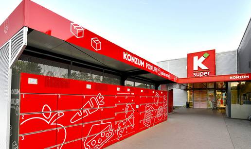 Konzum predstavio paketomate za preuzimanje online narud&zcaron;be