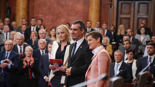 Beograd: Izabrana nova Vlada Srbije,  premijerka i ministri položili zakletvu