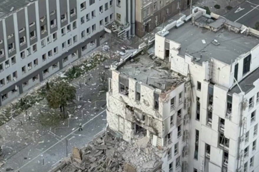 Rusko granatiranje Ukrajine