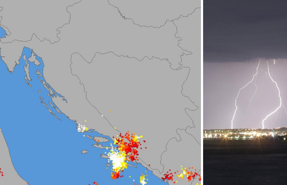 Nevrijeme na jugu Dalmacije: Na Pelješcu se razvila i pijavica