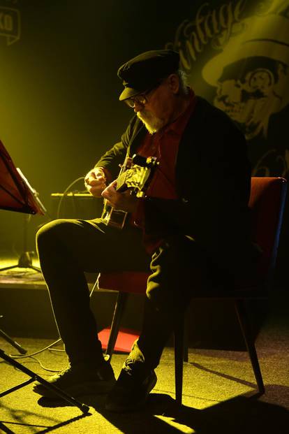 FOTO Jimmy Stanić (95) održao je koncert u zagrebačkom klubu