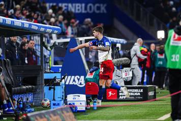 GER, Hamburger SV vs. Bayer 04 Leverkusen, Fussball, 1. Bundesliga, Spieltag 17, Saison 2025/2026, 04.03.2026