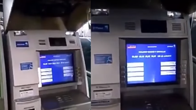 Potpuno suludo: Ovako ljude u Brazilu pljačkaju - bankomati