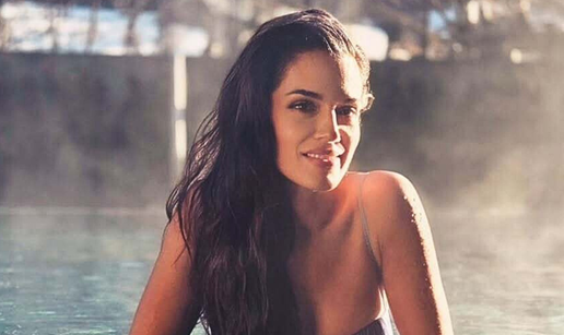 Zimska idila para Ivani&scaron;evi&cacute;. Goran snimio svoju Nives u zavodljivom izdanju na snijegu