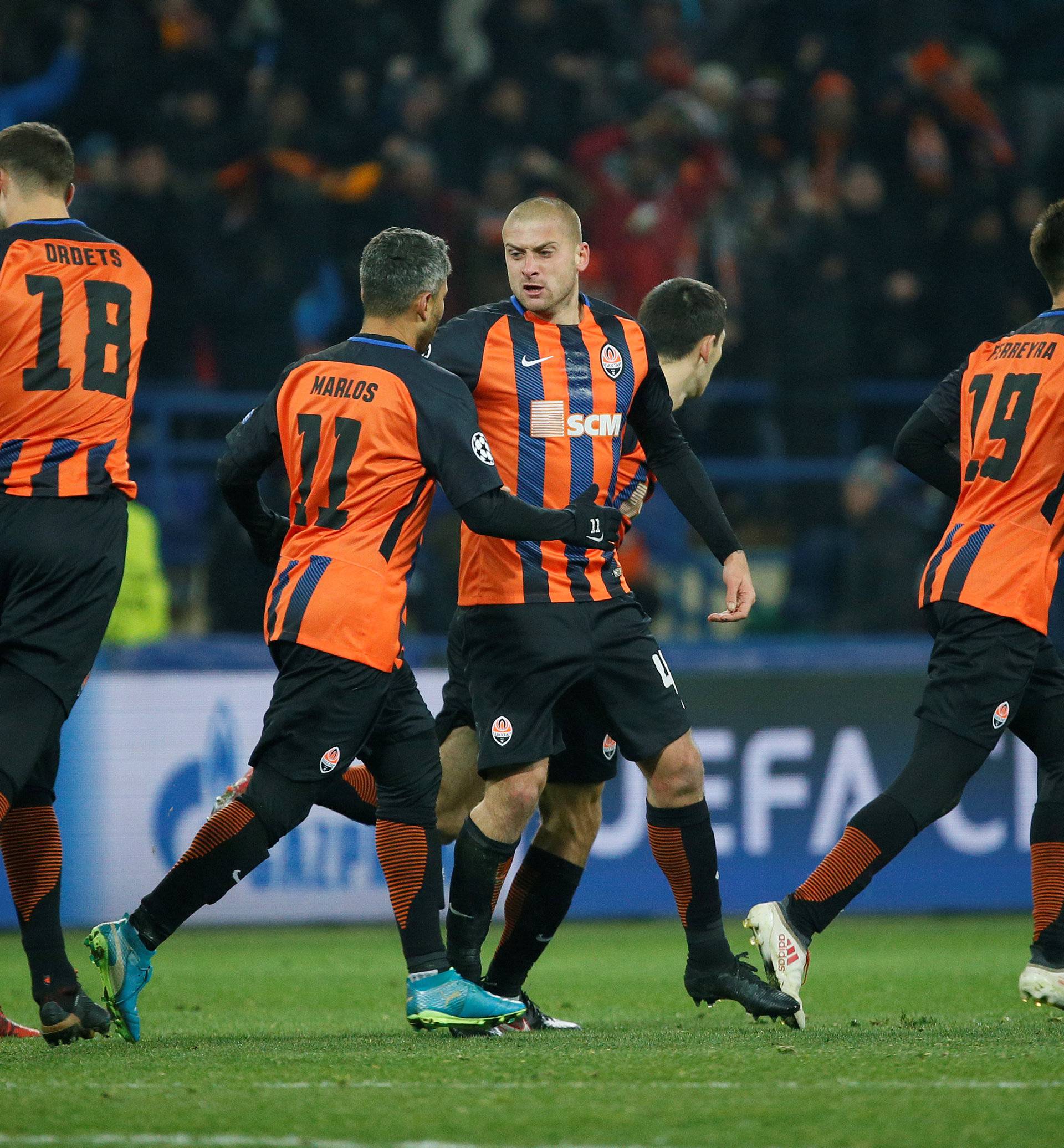 Champions League Round of 16 First Leg - Shakhtar Donetsk vs AS Roma