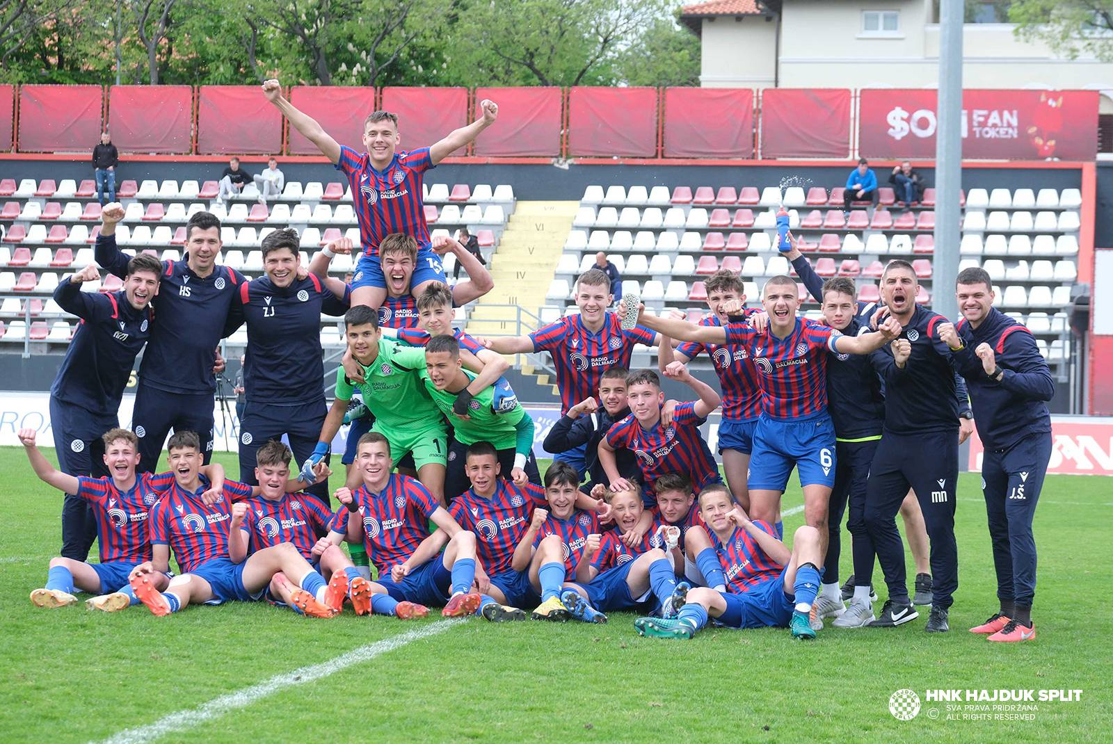 Pioniri prate kadete: Hajduk svladao Osijek u finalu Kupa