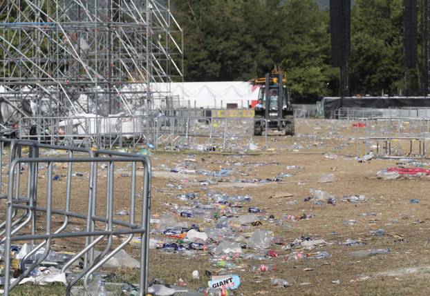 Jutro nakon koncerta Marka Perkovića Thompsona na sinjskom hipodromu