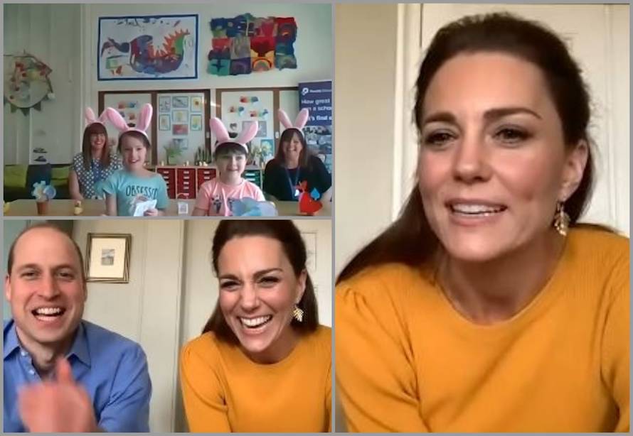Što možemo naučiti? Make up Kate Middleton na Zoom chatu