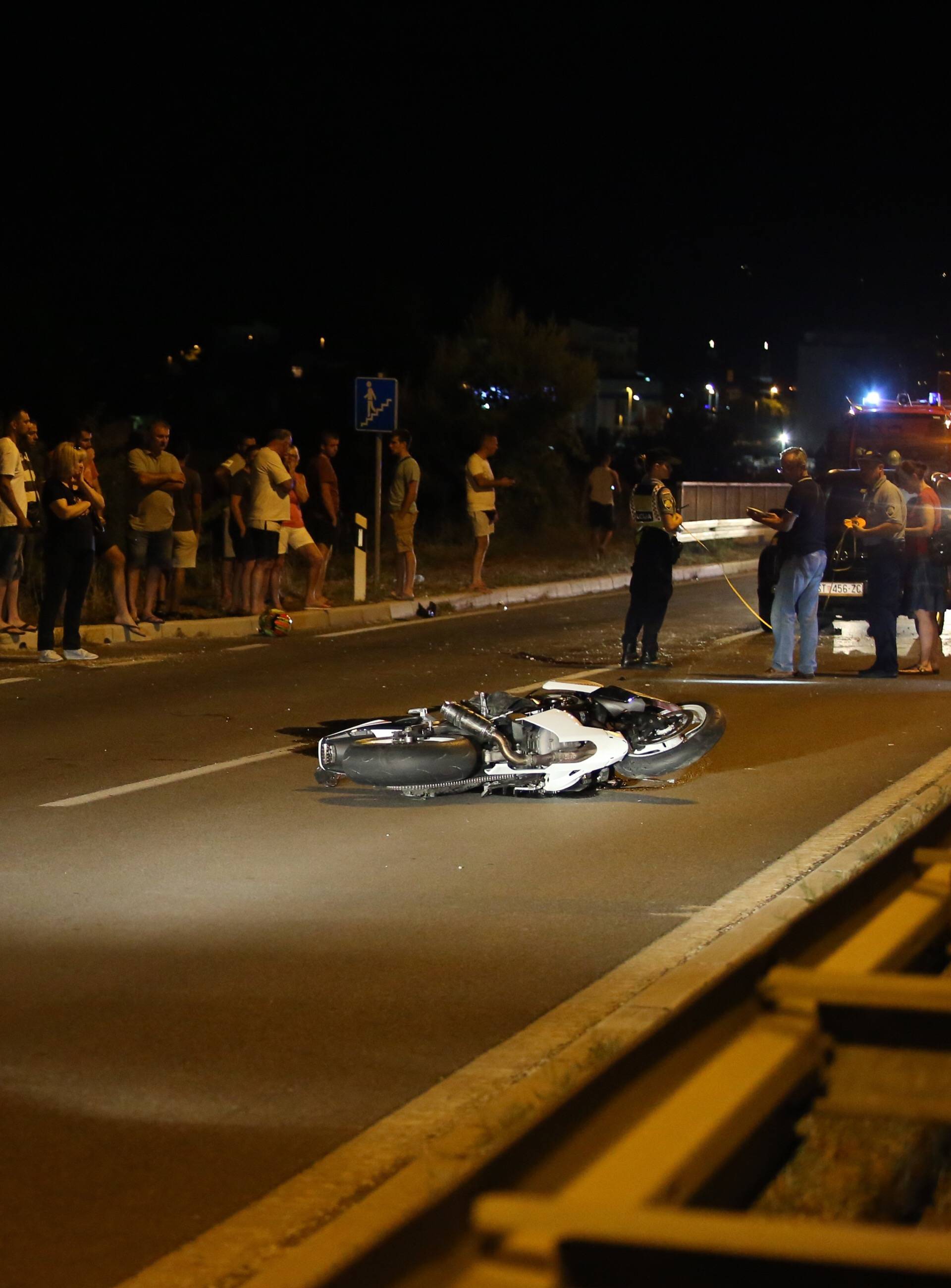 Split: VozaÄ motocikla preminuo nakon sudara
