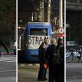 U&Zcaron;IVO Veliki &scaron;trajk u Zagrebu. Ljudi putuju Bajsevima, neki i na rolama. Oglasili se iz Grada
