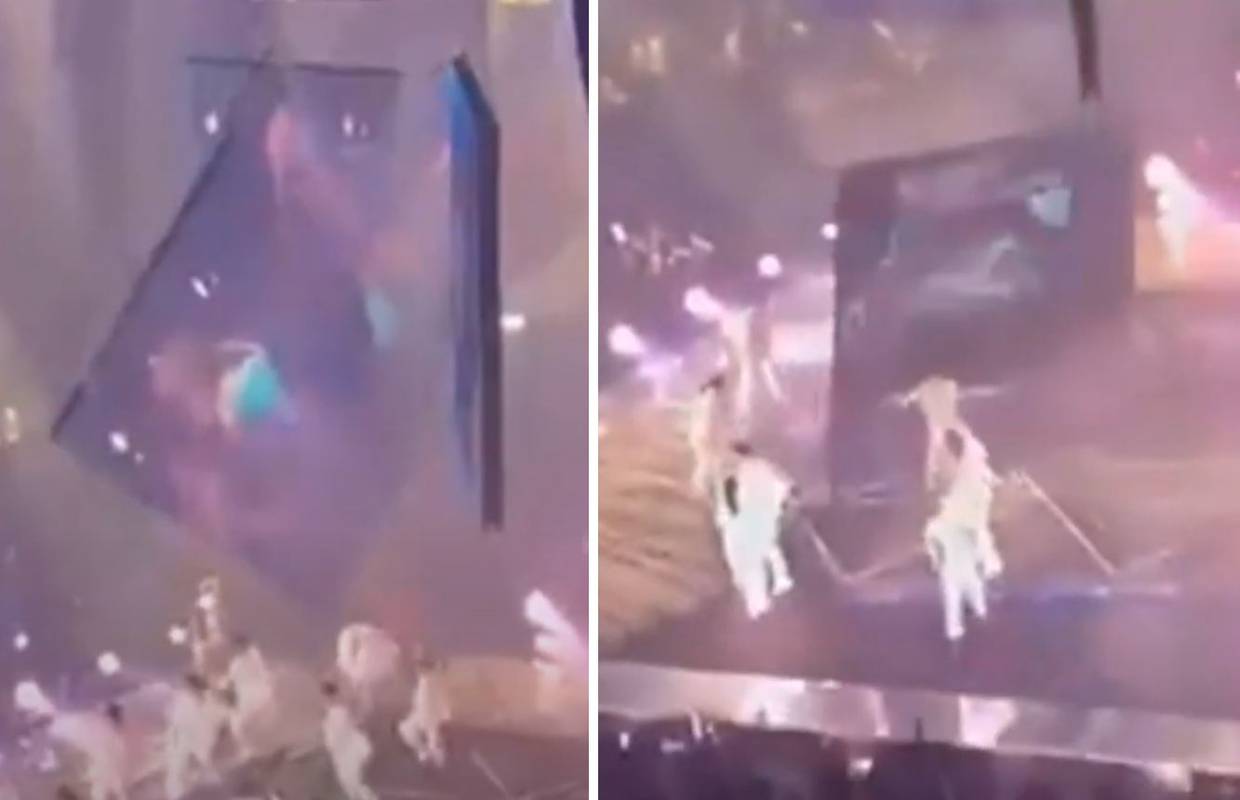 Užasna scena na koncertu: Na plesače pao ogromni ekran, jedan u teškom stanju u bolnici