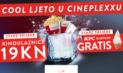 I ove srijede gratis sladoled: Samo u Cineplexxu!