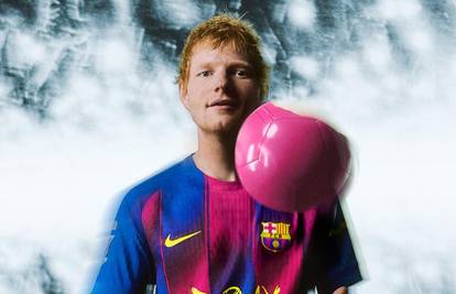 Igrači Barcelone imat će dresove s logom Sheeranovog albuma...