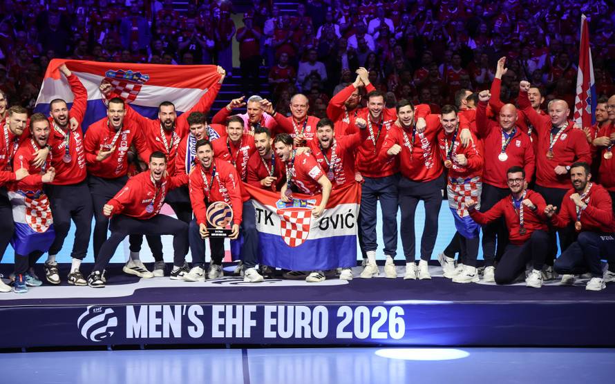 Dodjela medalja hrvatskoj rukometnoj reprezentaciji