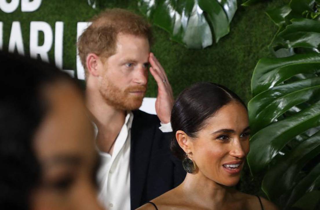 Prince Harry and Meghan Markle dazzle on red carpet at premiere of 'Bob Marley: One Love' in Kingston, Jamaica.