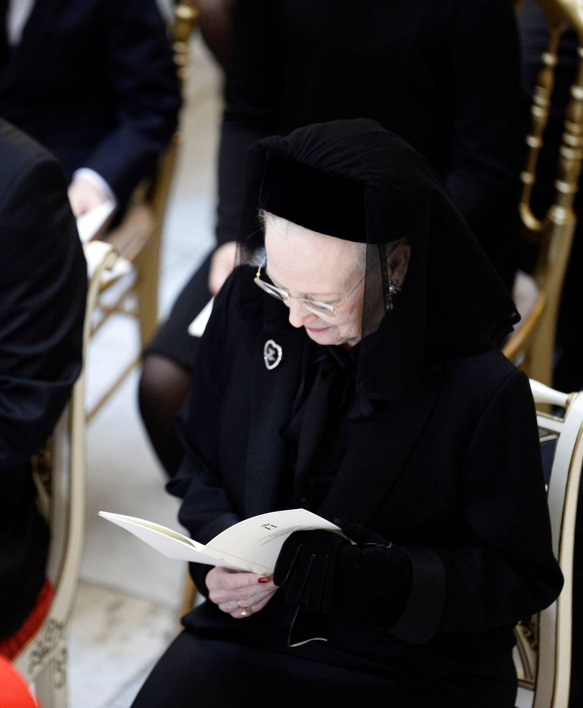 Prince Henrik's funeral in Copenhagen