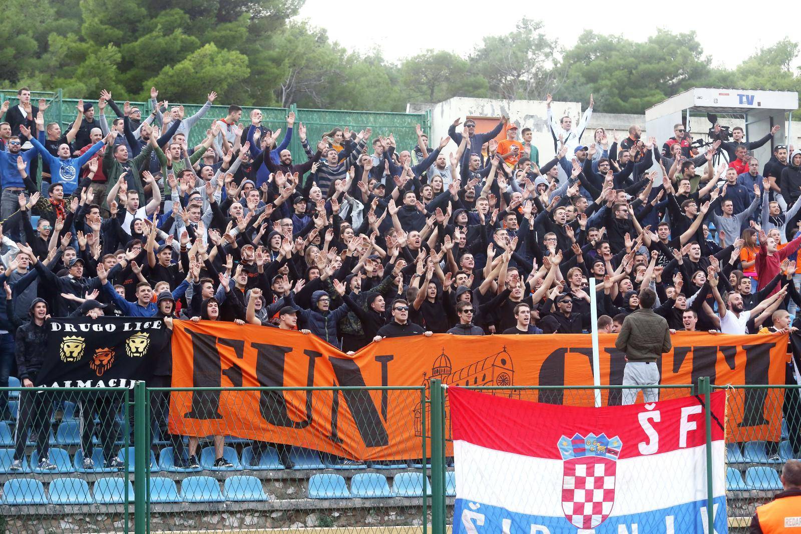 Šibenik: 1/8 finala hrvatskog nogometnog kupa, HNK Šibenik - HNK Hajduk