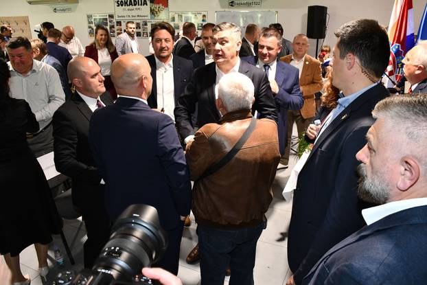 Predsjednik RH Zoran Milanović na obilježavanju Dana Općine Stari Mikanovci