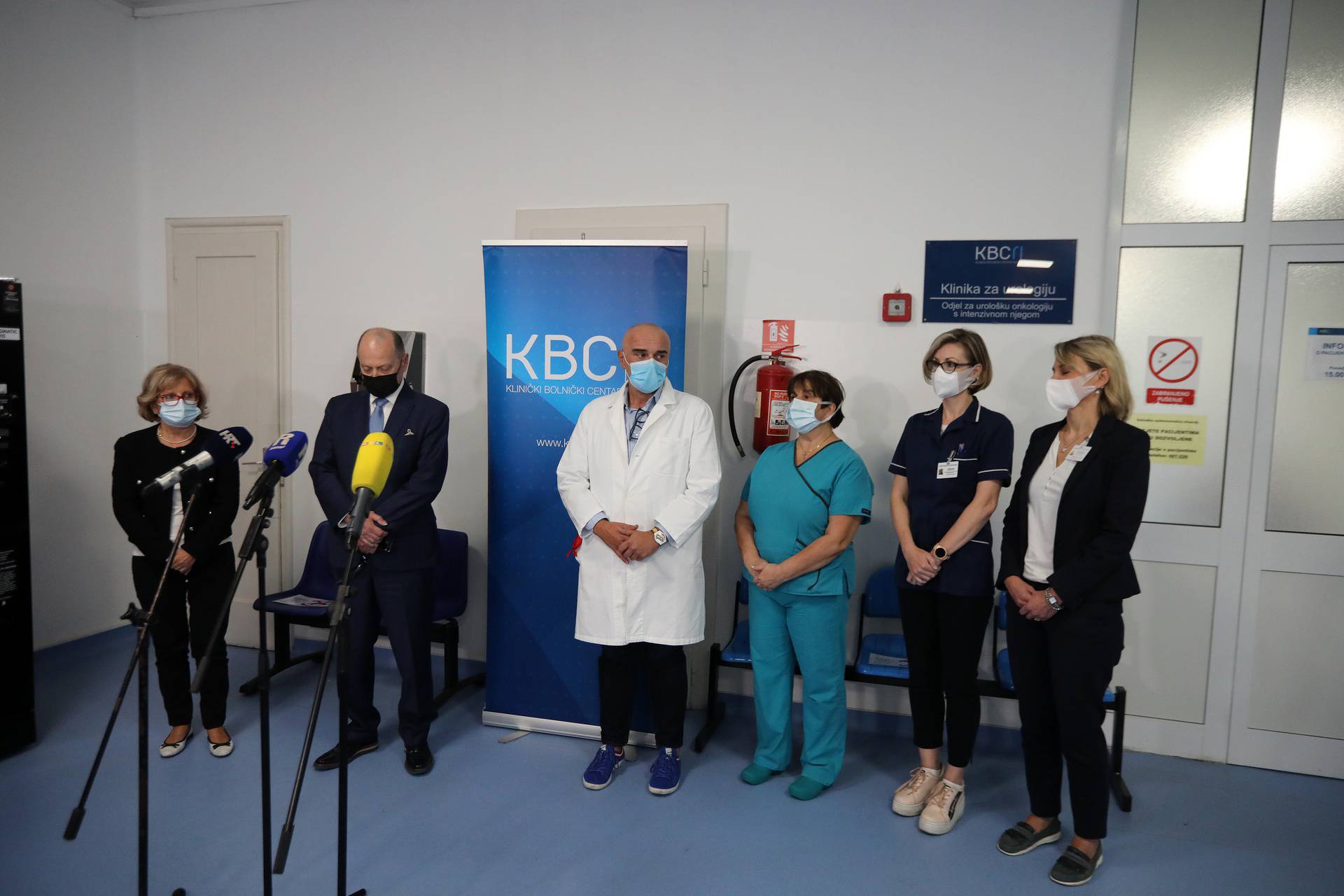 Predstavljanje autonomnog UV robota za dezinfekciju na Klinici za urologiju KBC-a Rijeka