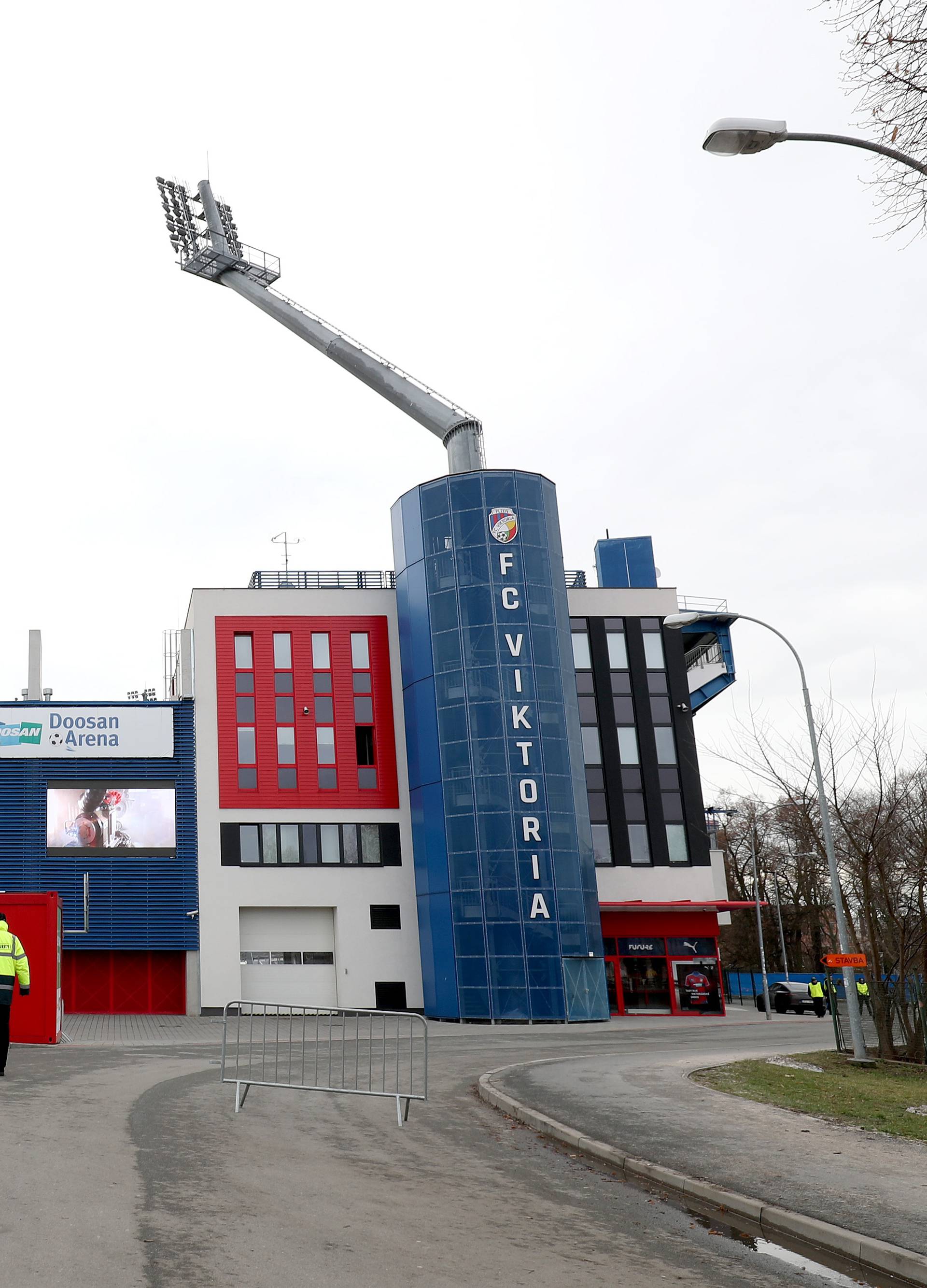 Plzen: Stadion FC Viktorie Plzen na kojem sutra igra utakmicu Europske lige protiv Dinama