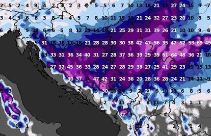 Ima ga čak i na Braču: Napadat će i do 50 centimetara snijega!