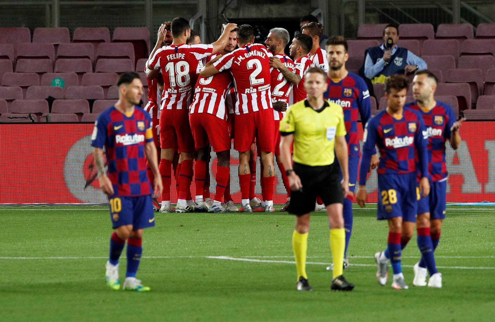 La Liga Santander - FC Barcelona v Atletico Madrid