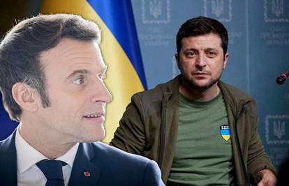 Macron je postao - Macronski: Francuz je pustio bradu, nosi odjeću kao ukrajinski kolega