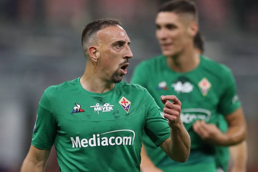 AC Milan v ACF Fiorentina - Serie A - Giuseppe Meazza