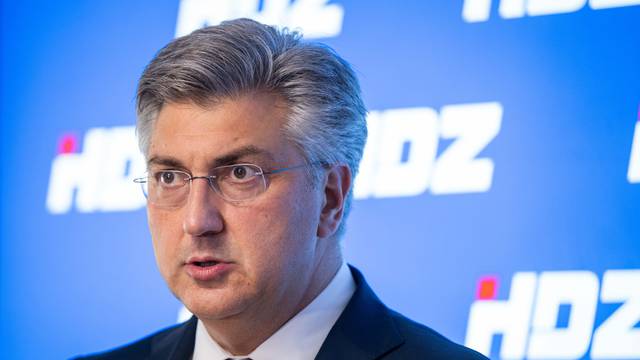 Zagreb: Andrej Plenković dao je izjavu nakon šireg predsjedništva HDZ-a 