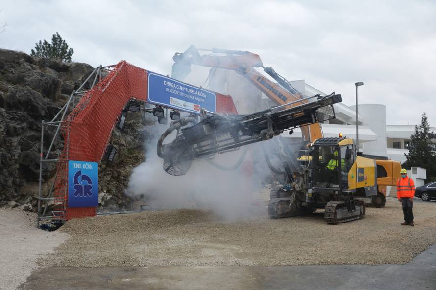 Projekt od 1,5 milijardi kuna: Počeli kopati drugu cijev Učke, kroz tunel za tri i pol godine