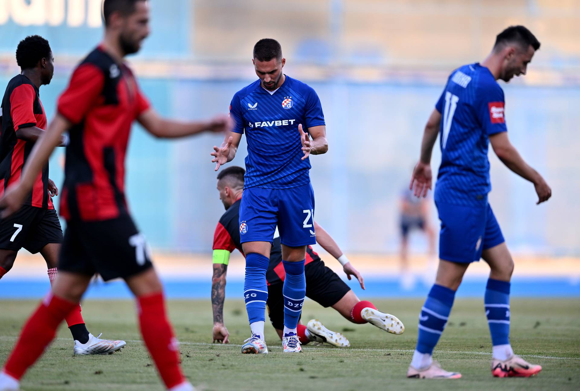 Zagreb: Prijateljska nogometna utakmica između GNK Dinamo i FK Vardar