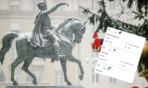 Sti&zcaron;e li nam napokon bijeli Bo&zcaron;i&cacute;? Zagreb bi mogao vidjeti pahulje, evo &scaron;to ka&zcaron;u prognoze