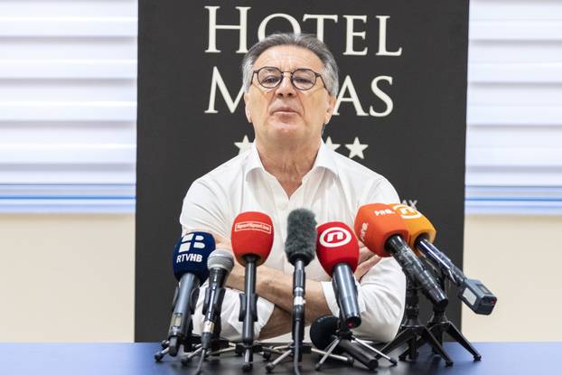 Zdravko Mamić u Mostaru održao konferenciju za medije