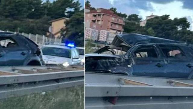 Vozač u Splitu automobilom je izletio s kolnika, bori se za život