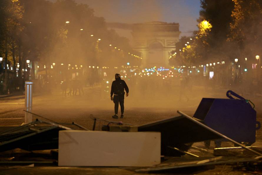 Nationwide protests in France against the cost of living