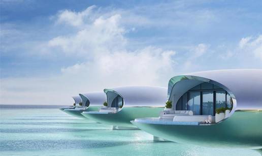 FOTO Shebara Resort je dragulj moderne arhitekture! Spavate u 'školjki' koja pluta na moru...