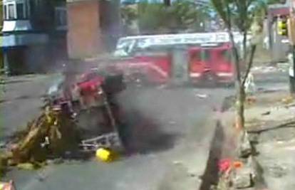 Vatrogasna kola udarila su u svoje kolege na raskrižju 