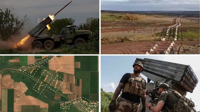 Sateliti otkrili: Vojsku Ukrajine čekaju utvrđeni ruski položaji, minirana polja, 'zmajevi zubi'...
