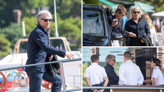Bon Jovi je stigao na odmor u Hrvatsku: Usidrio se u Cavtatu