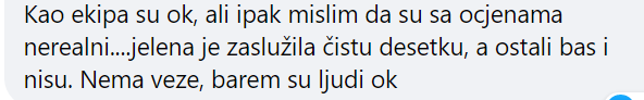 Kandidatima same desetke, ali gledatelji su nezadovoljni: 'Sa ocjenama su stvarno nerealni'