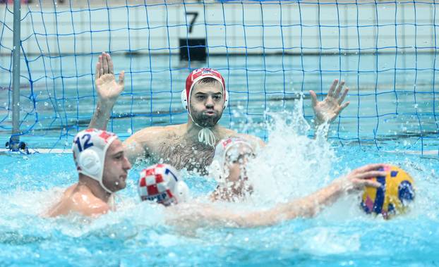 Zagreb: Prijateljska vaterpolo utakmica, Hrvatska - Mađarska