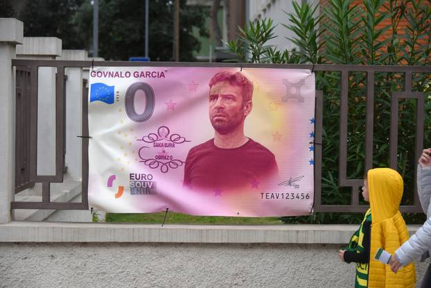 Pula: Demoni razvili transparent za bivšeg trenera Gonzala Garciju